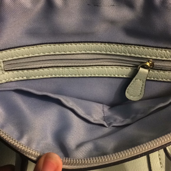 LIGHT BLUE HANDBAG // NO BRAND - Picture 4 of 6